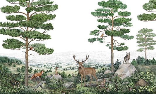 Forest Vista Peel and Stick Wallpaper Murals