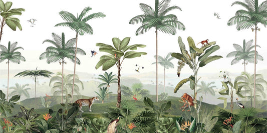Thrilling Tropics Wall Mural Wallpaper