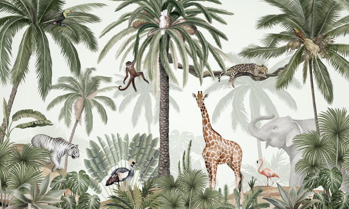 Tropical Jive Wallpaper Murals for Walls