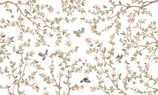 Summer Roses Wall Murals