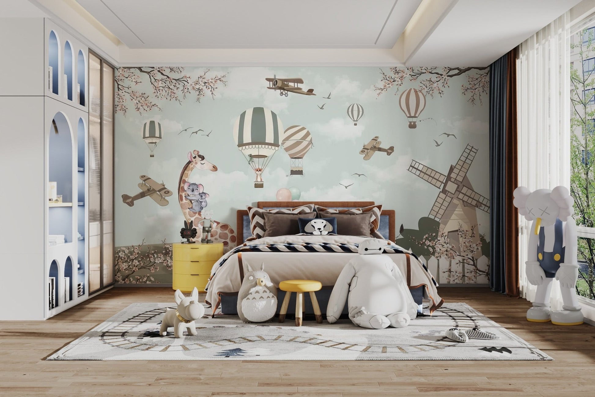 Kids Woodland Animals Wallpaper - Wallanza