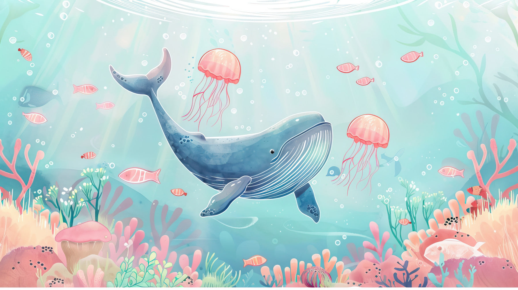 Ocean Dreamscape Wall Mural