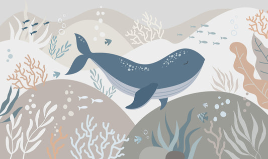 Gentle Giants of the Deep Wall Mural
