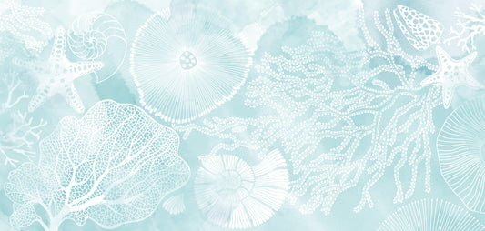 Aqua Marine  Wall Mural