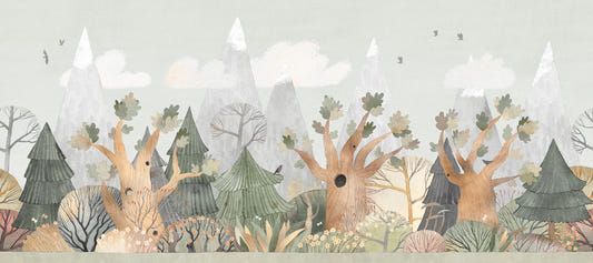 Whispers of the Wildwood Wall Mural