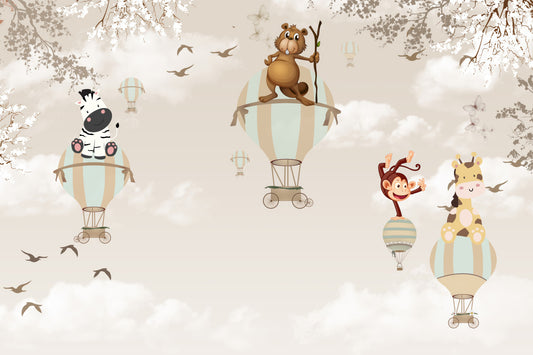 Airborne Adventure Wall Mural