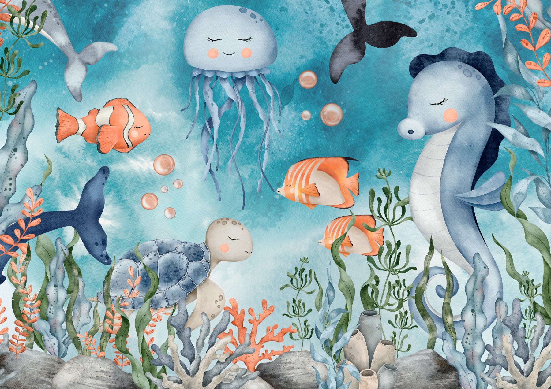 Underwater Dreams Wall Mural