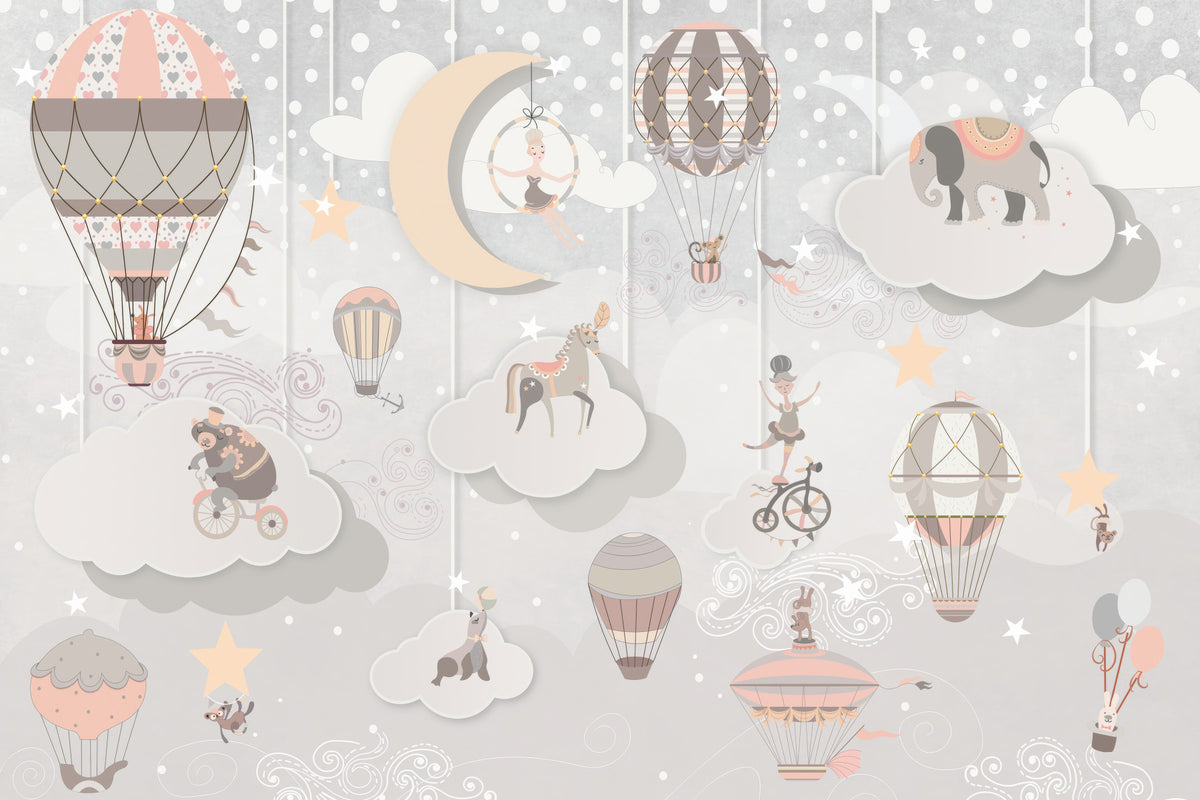 Dreamscape Circus Wall Mural in your room