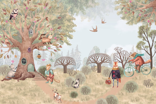 Fairytale Forest Wall Mural