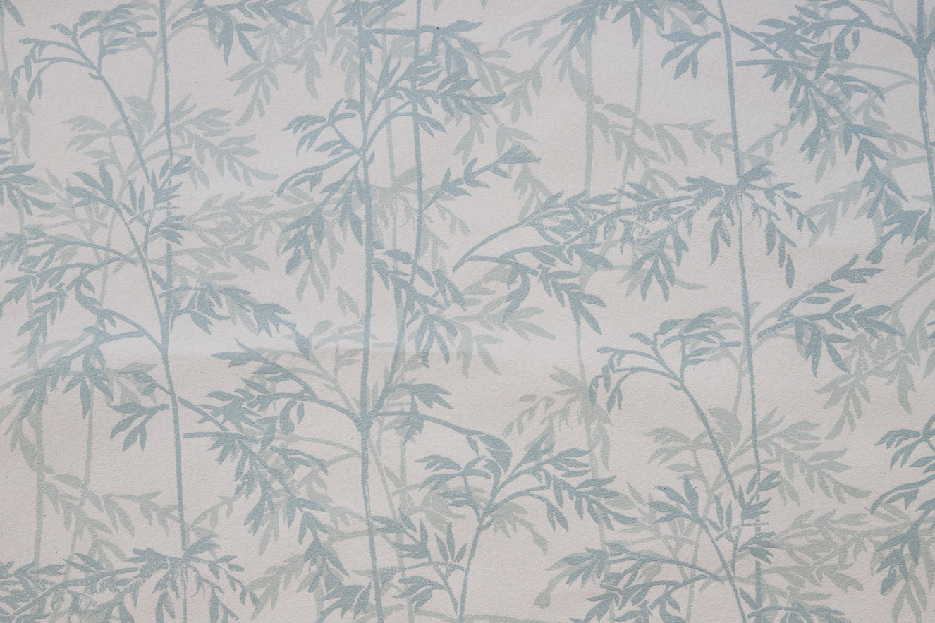 Azure Bamboo  Wall Mural