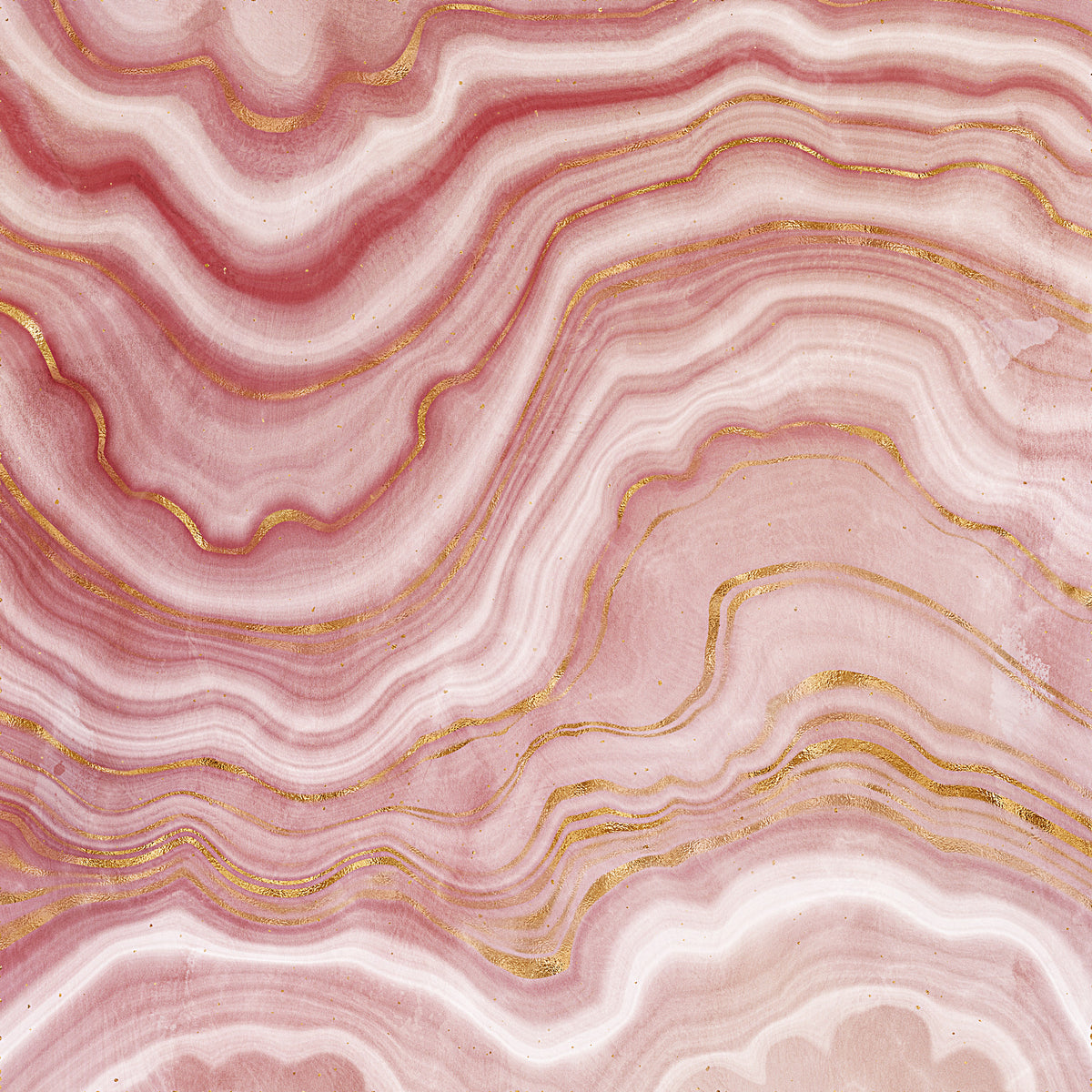 Pastel Pink Agate Texture Wall Mural in your room — zoomed