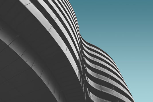 Aqua Zenith Urban Architecture Wall Mural