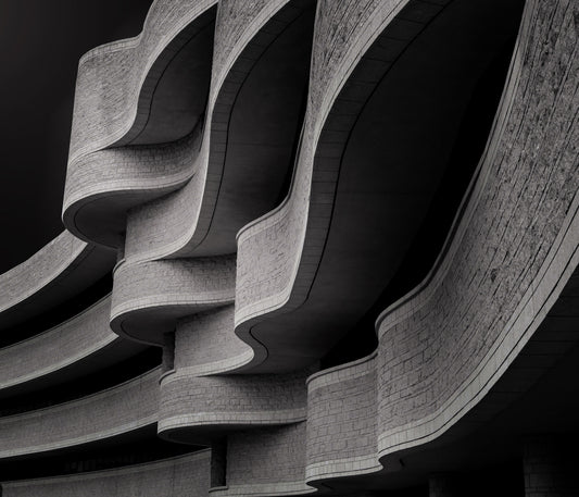 Architectural Curves Wall Mural