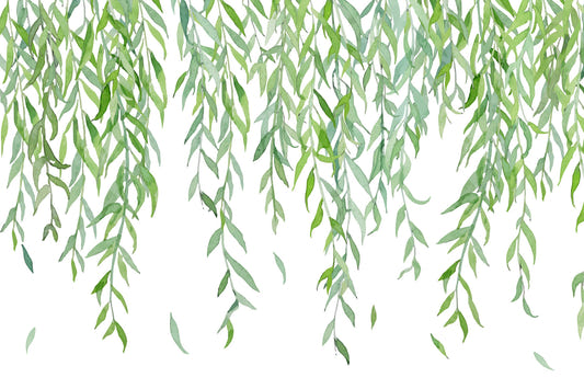 Hanging Leaves Wall Mural