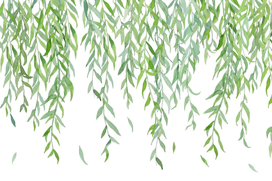 Hanging Leaves Wall Mural