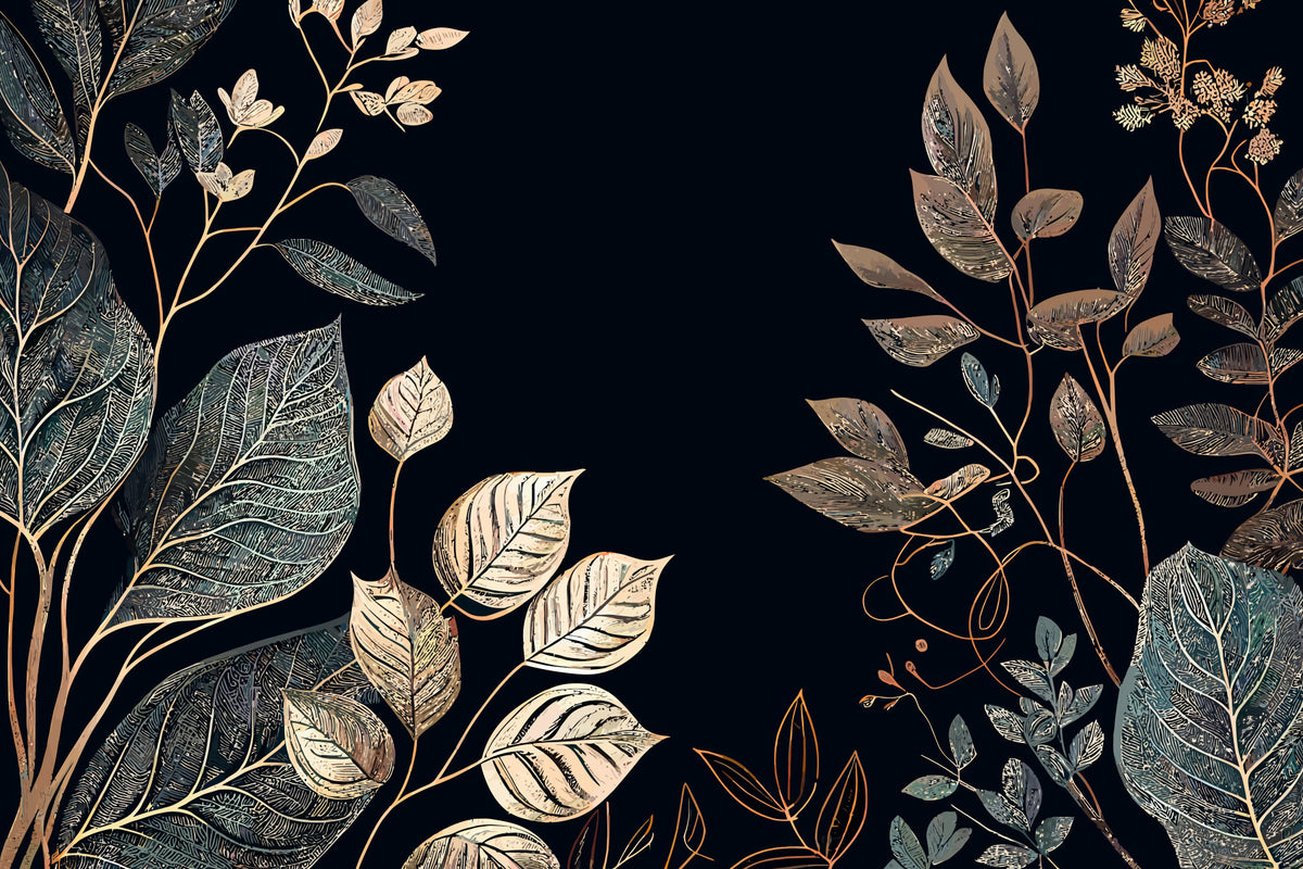Golden Autumn  Wall Mural in your room