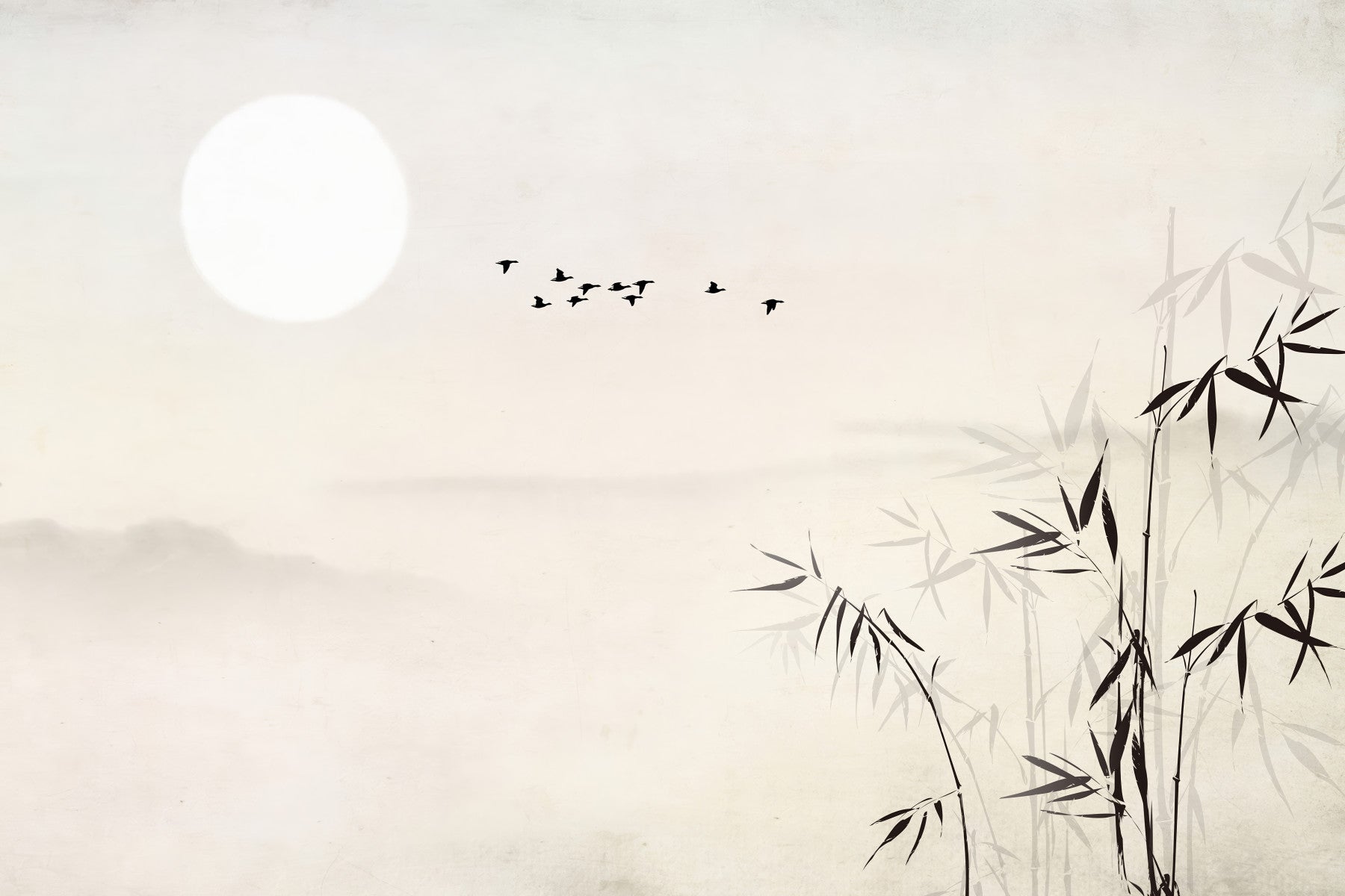 Lunar Garden Wall Mural