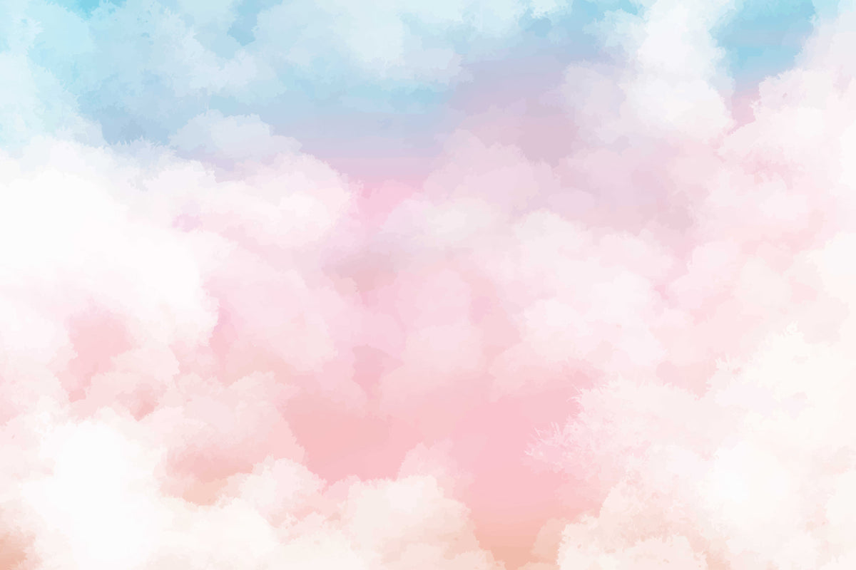 Palette Sky Wall Mural in your room