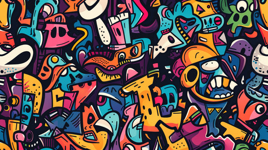 Urban Art Explosion Wall Mural