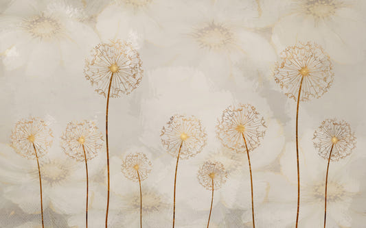 Ephemeral Gold Wall Mural