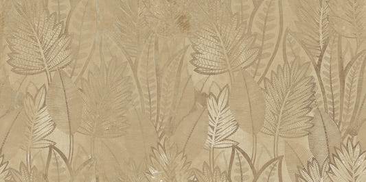 Golden Foliage Wall Mural