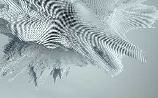 Subtle Peaks Textured Gradient Wall Mural