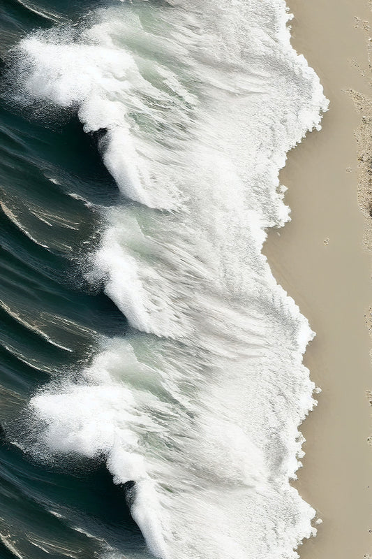 Beach Wave Wall Mural