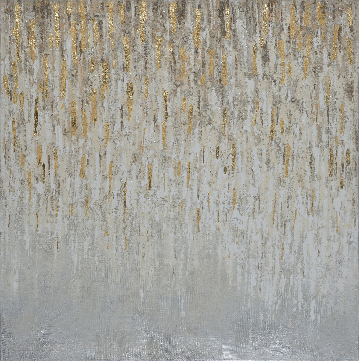 Textured Metallic Abstract Wall Mural in your room — zoomed