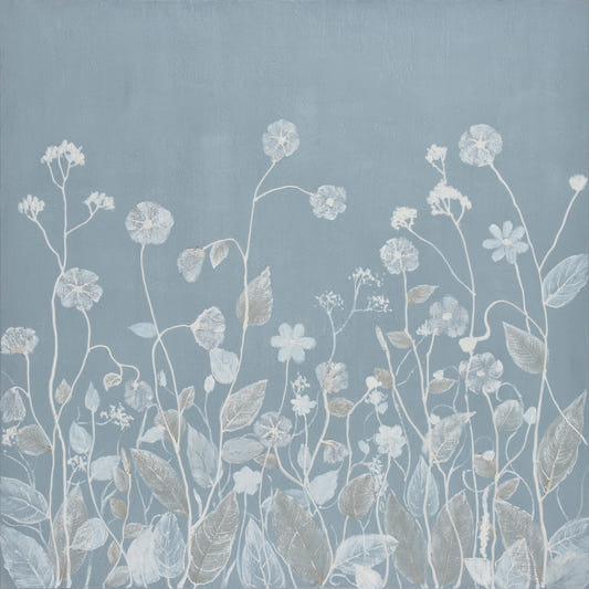 Textured Wildflower Wall Mural