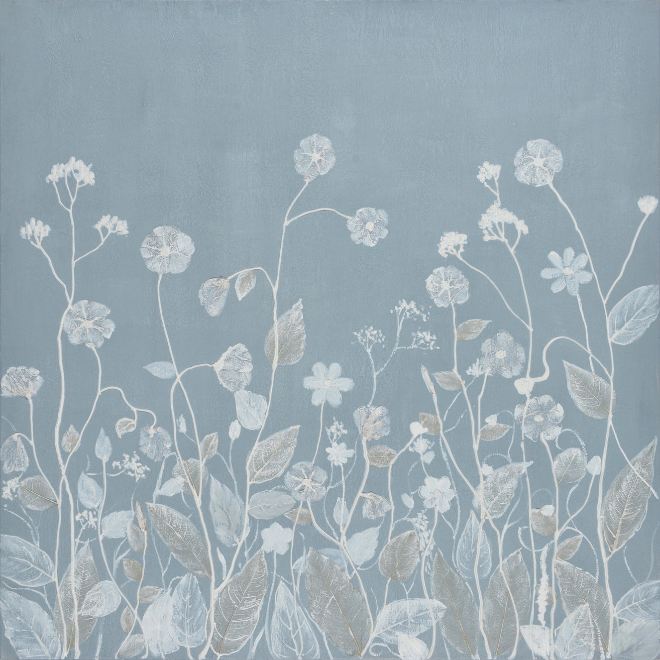Textured Wildflower Wall Mural