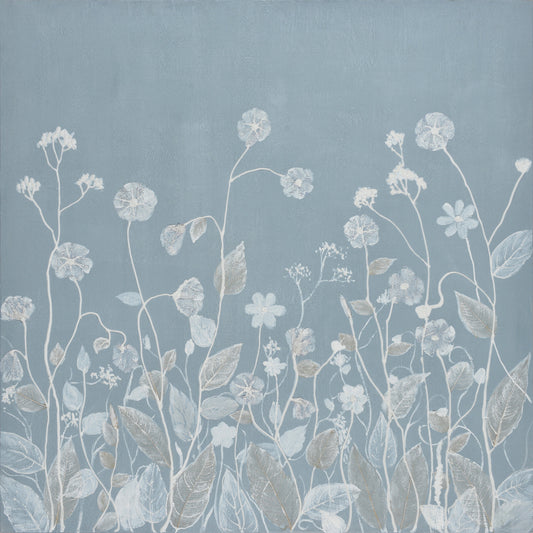 Textured Wildflower Wall Mural