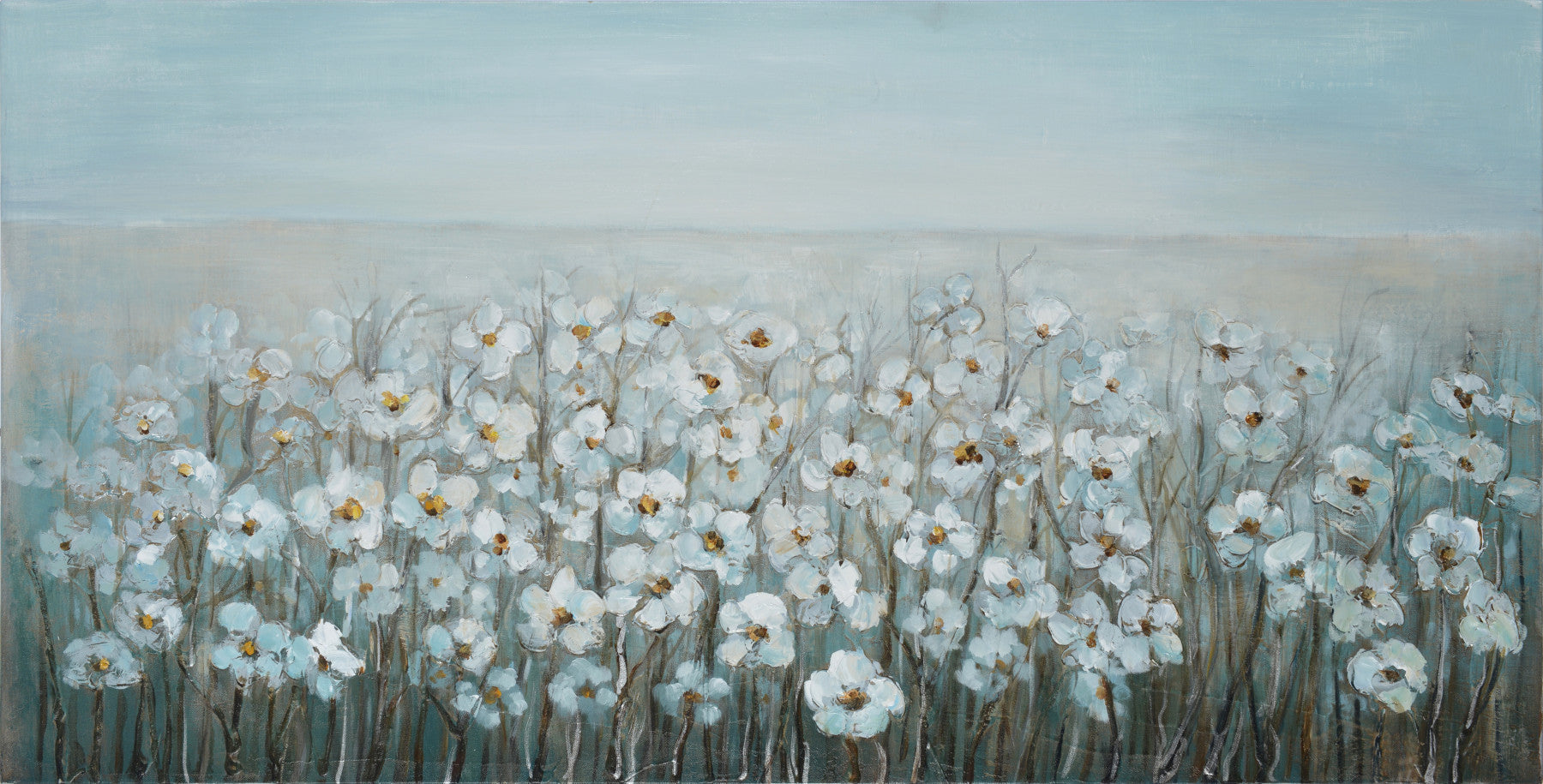 Panoramic Floral Wall Mural