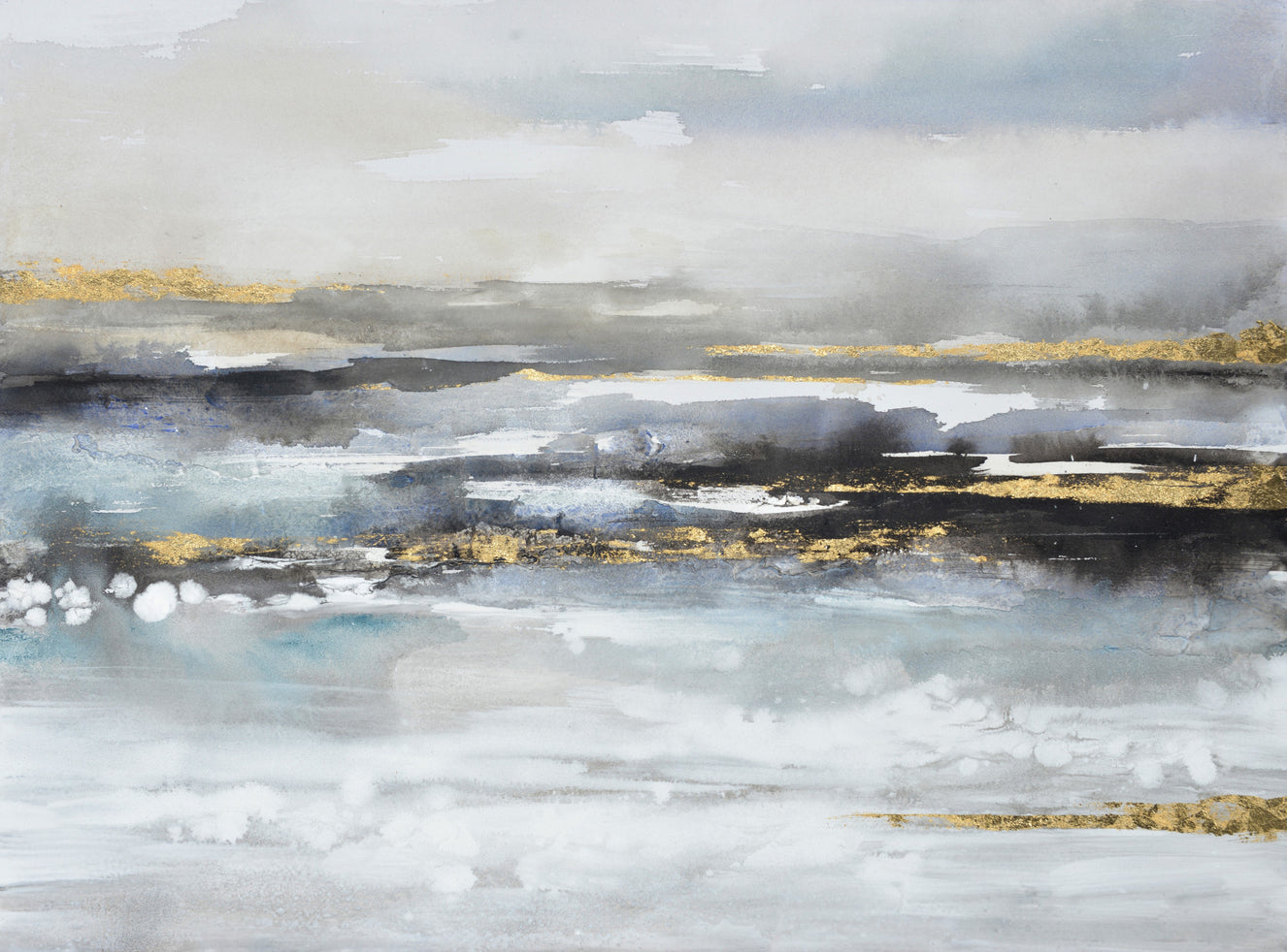 Abstract Seascape Wall Mural