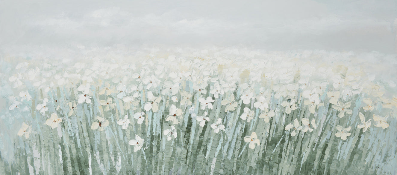 Serene Blossom Meadow Wall Mural