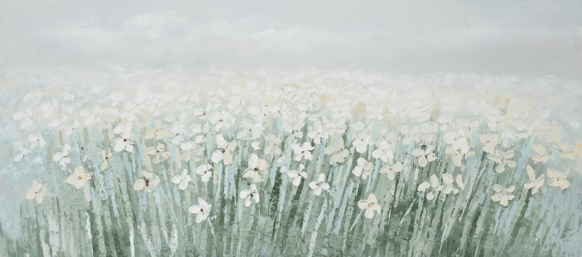 Serene Blossom Meadow Wall Mural