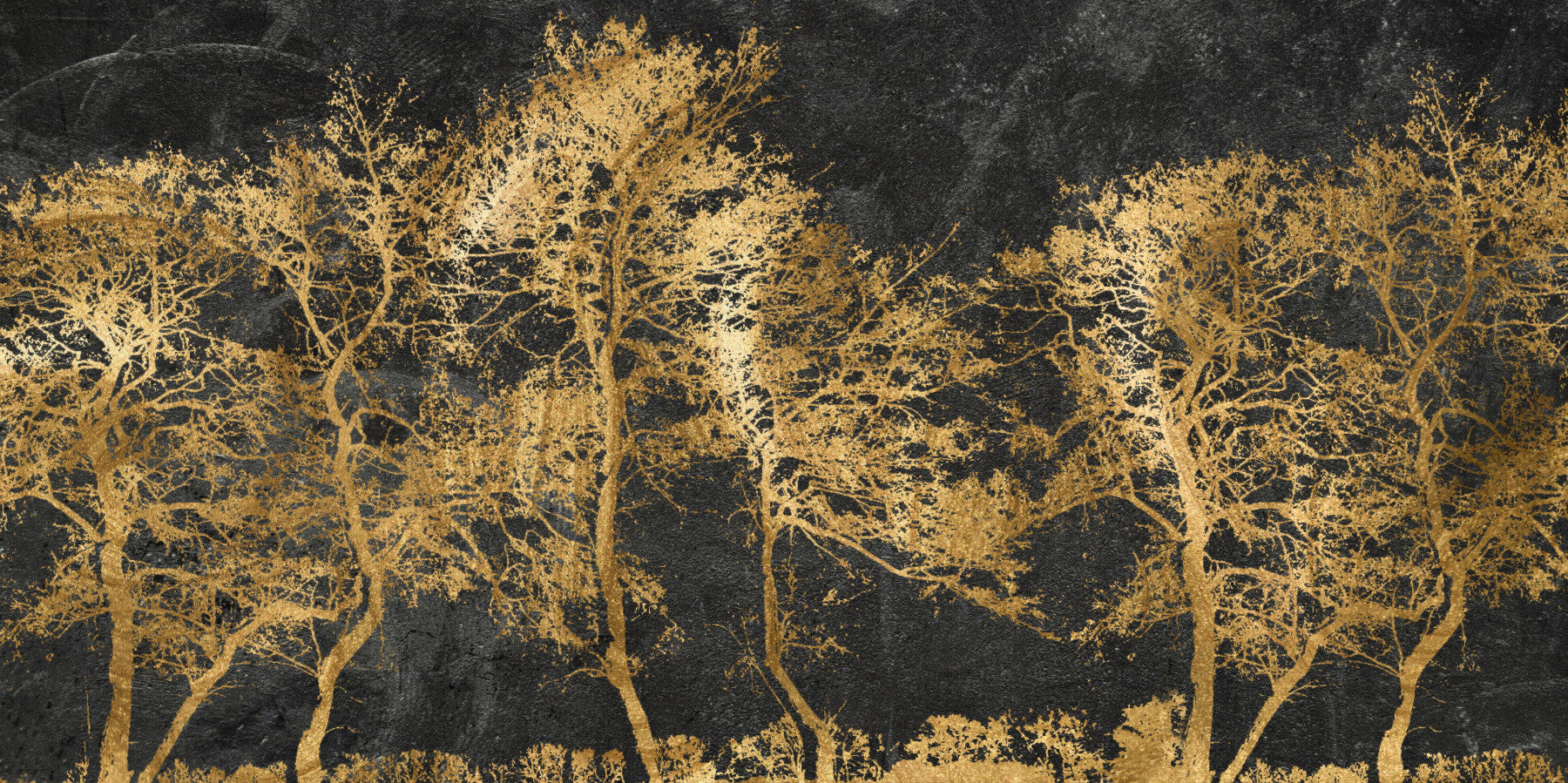 Midas Touch Forest Wall Mural