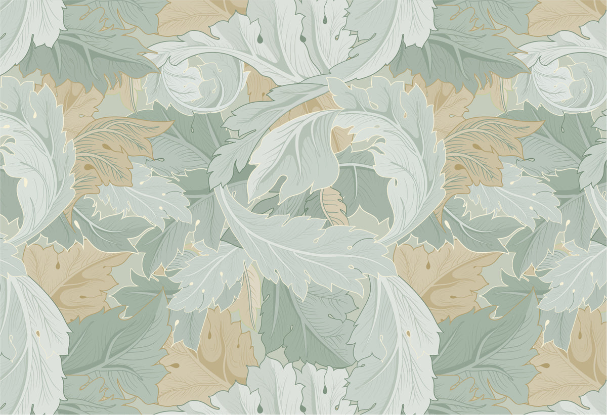Whispering Leaves Wall Mural in your room