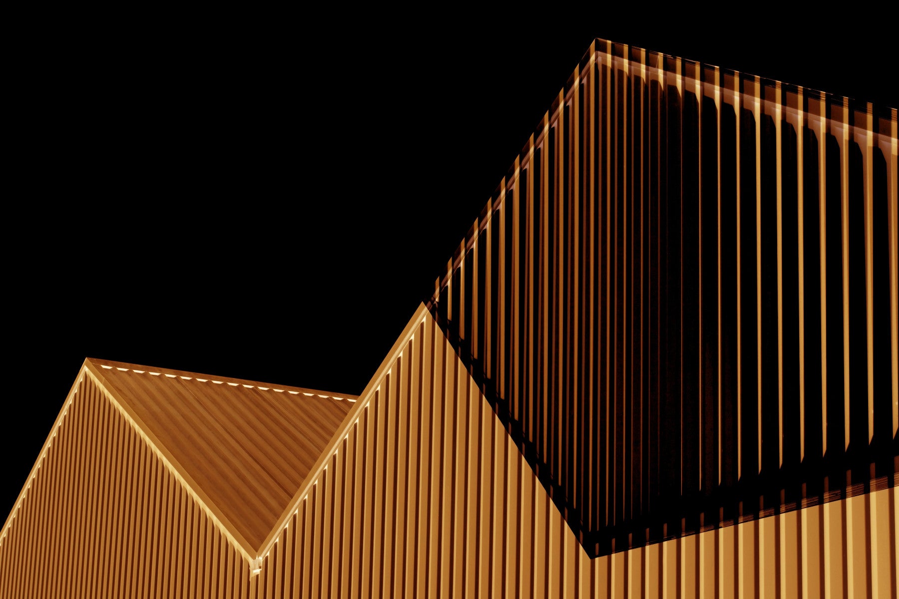 Linear Ascent Wall Mural