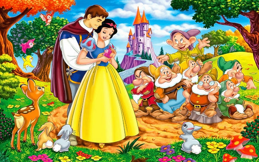 Snow White’s Enchanted Forest Gathering Wall Mural