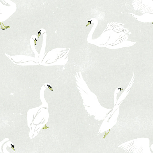 Swan Lake Reverie Wallpaper⁠