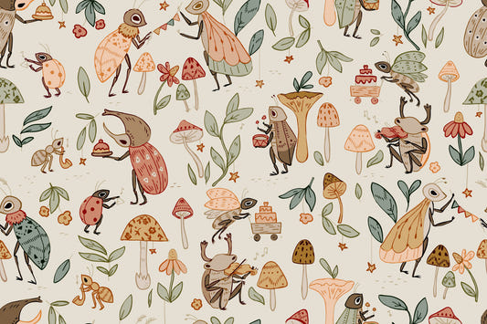 Bug's Woodland Party Wallpaper⁠
