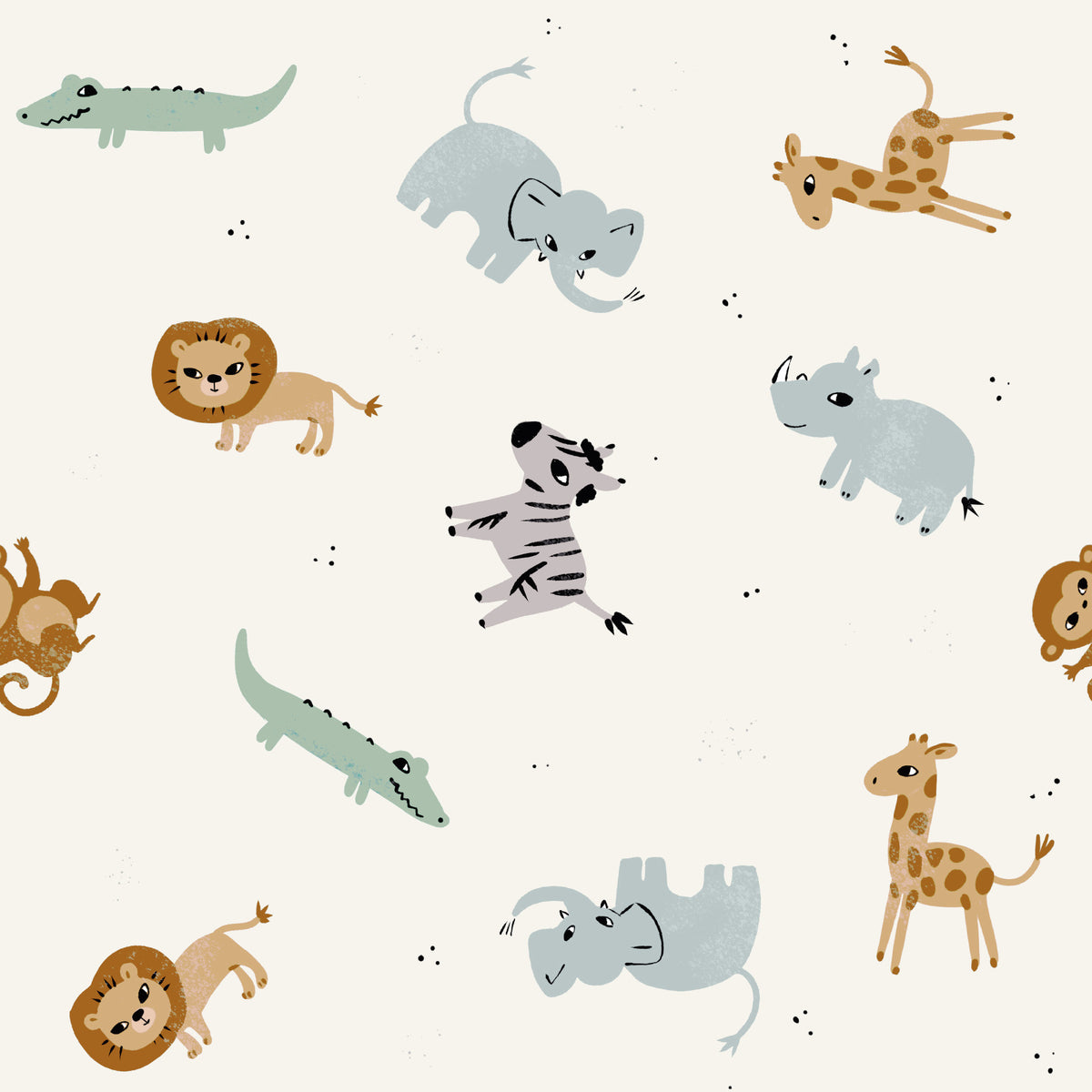 Safari Friends Adventure Wallpaper⁠ in your room
