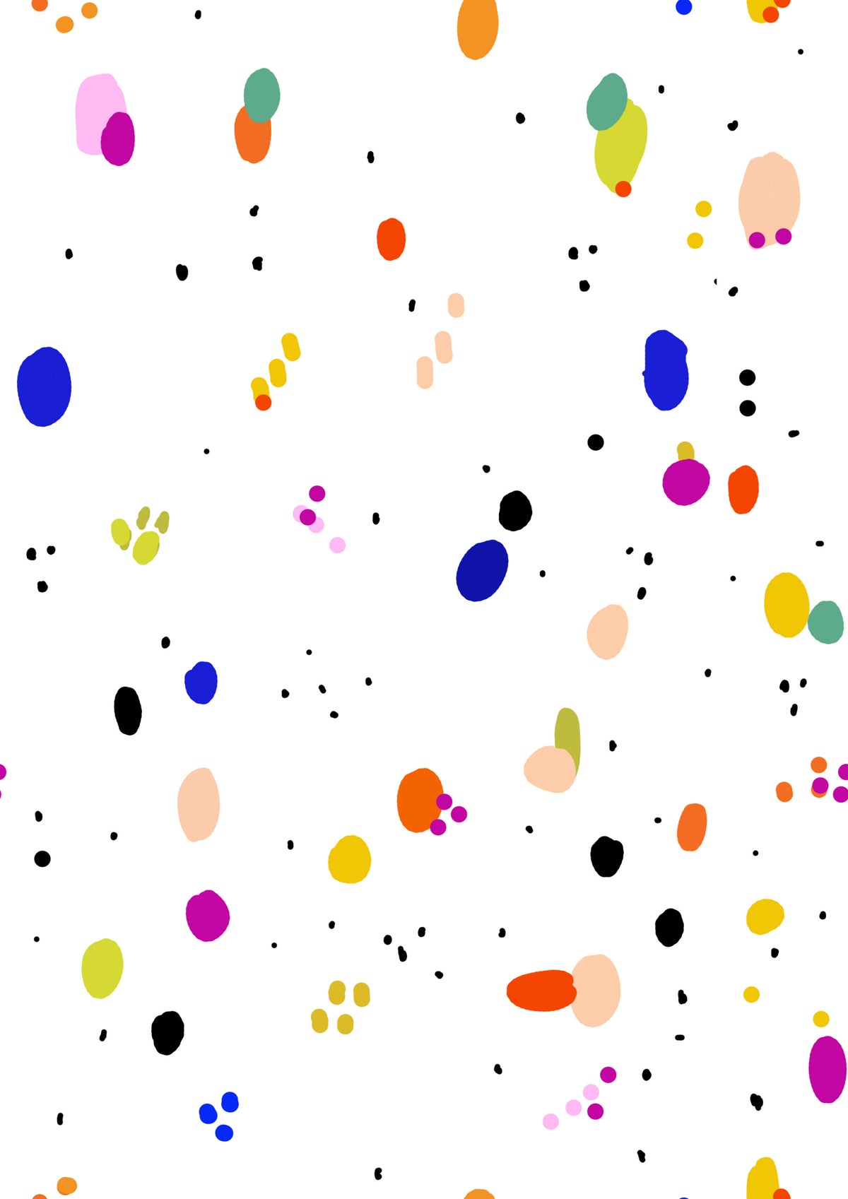 Confetti Canvas Wallpaper⁠ in your room