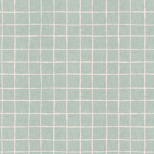 Tranquil Teal Squares Wallpaper⁠