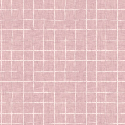 Rose Quartz Grid Wallpaper⁠
