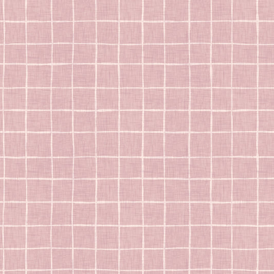 Rose Quartz Grid Wallpaper⁠