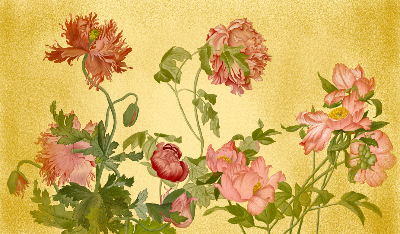 Coral Garden Symphony Wall Mural