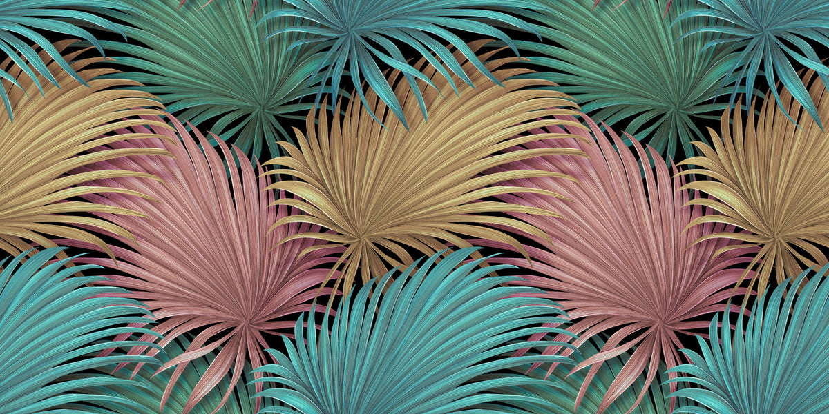 Palm Whisper Wall Mural in your room