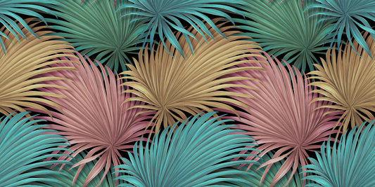 Palm Whisper Wall Mural