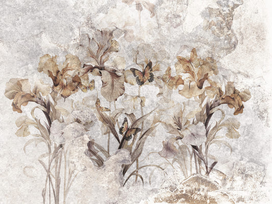 Floral Tapestry Wall Mural